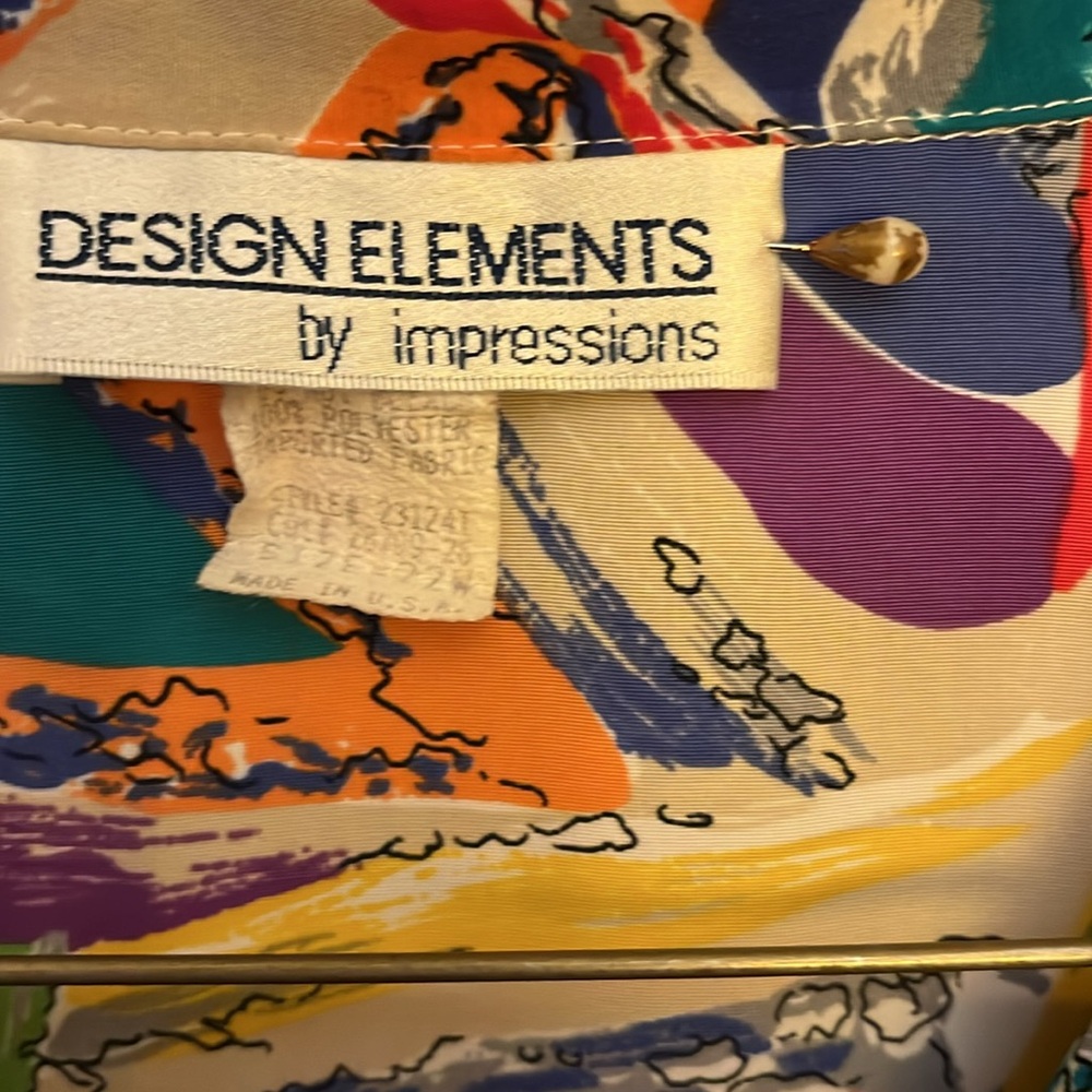 Multicolor Abstract Shirt - Picture 2 of 5